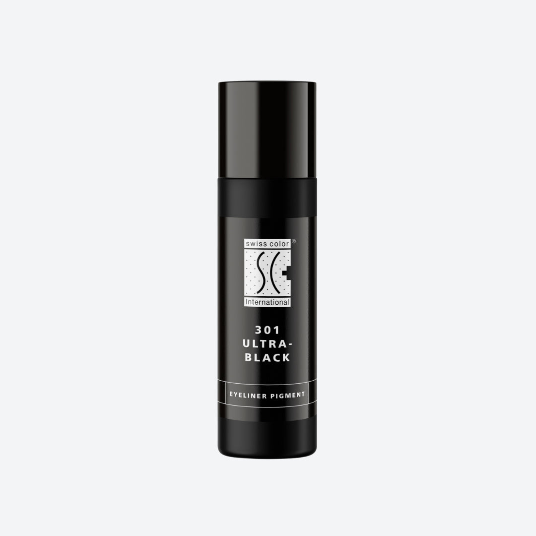 Pigmento PMU inorganico 301 Ultrablack nero profondo per eyeliner trucco permanente