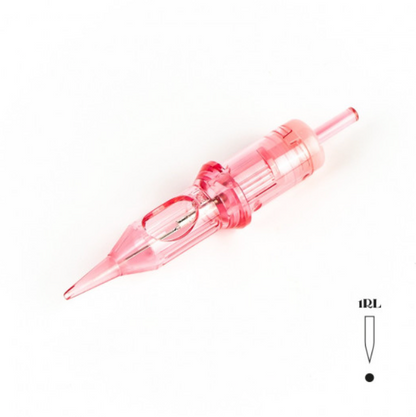 Aghi Kwadron Optima PMU a cartuccia universale per Trucco Permanente Round Liner confezione 20 pezzi