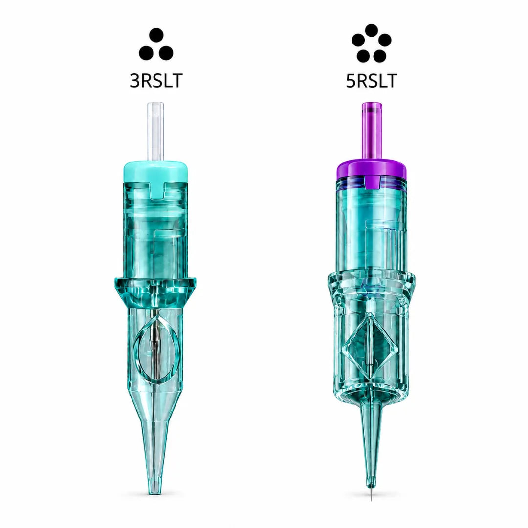Vergleich der Viper 3RSLT und 5RSLT PMU-Nadelmodule