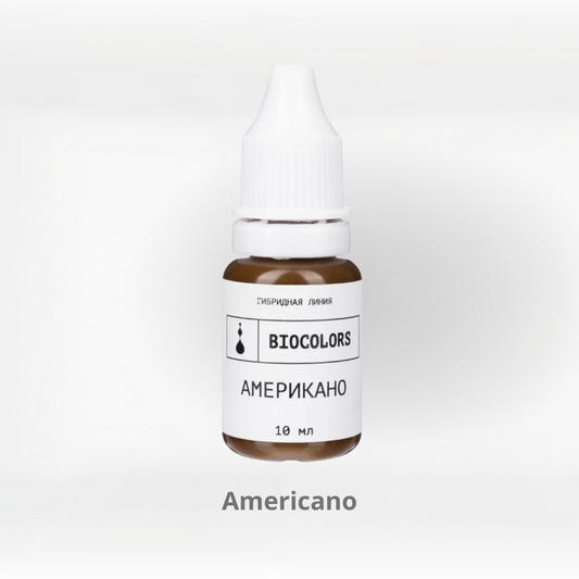 Biocolors Americano | pigmento PMU sopracciglia dark blond neutro (10 ml)