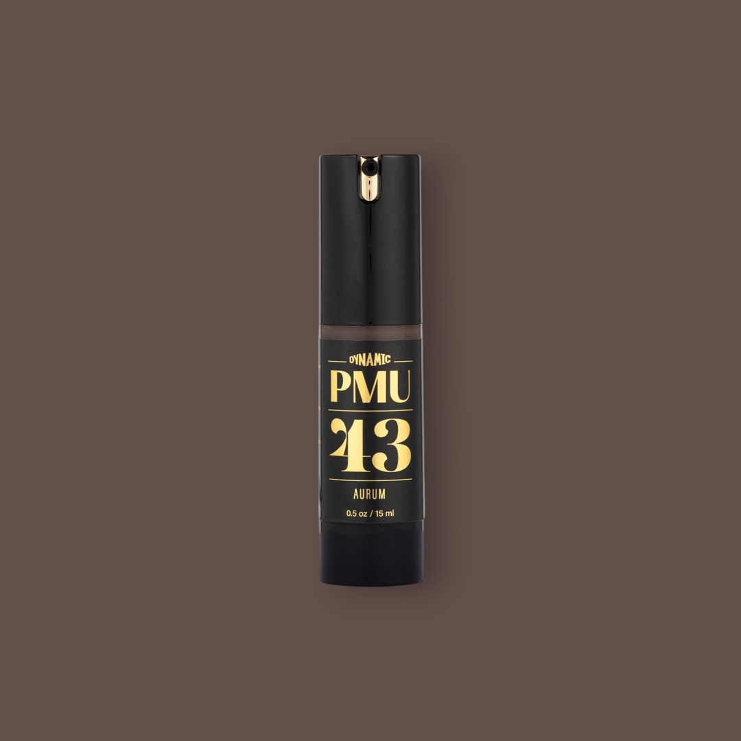 Dynamic Pigmenti PMU Aurum Marrone dorato caldo per sopracciglia e ombreggiature occhi palpebre
