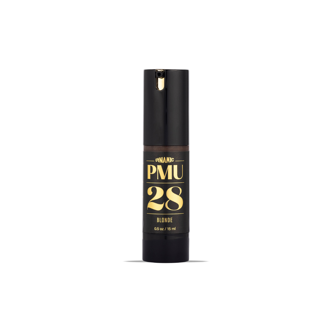 Dettaglio cromatico Dynamic 28 Blonde per trucco permanente sopracciglia