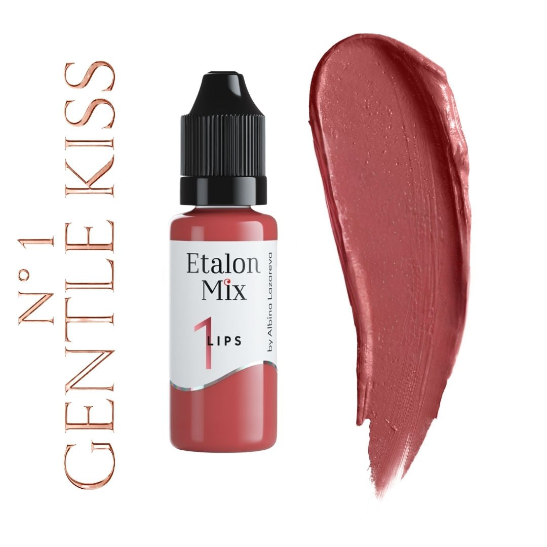 Etalon Mix 1 Gentle Kiss con swatch.