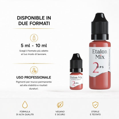 Etalon Mix 2 Lips nei formati 5 e 10 ml.
