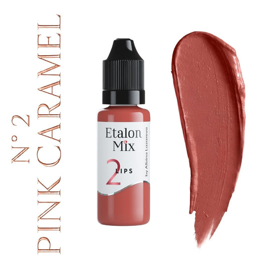 Etalon Mix 2 Pink Caramel con swatch.