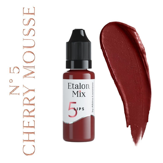 Etalon Mix 5 Cherry Mousse con swatch.