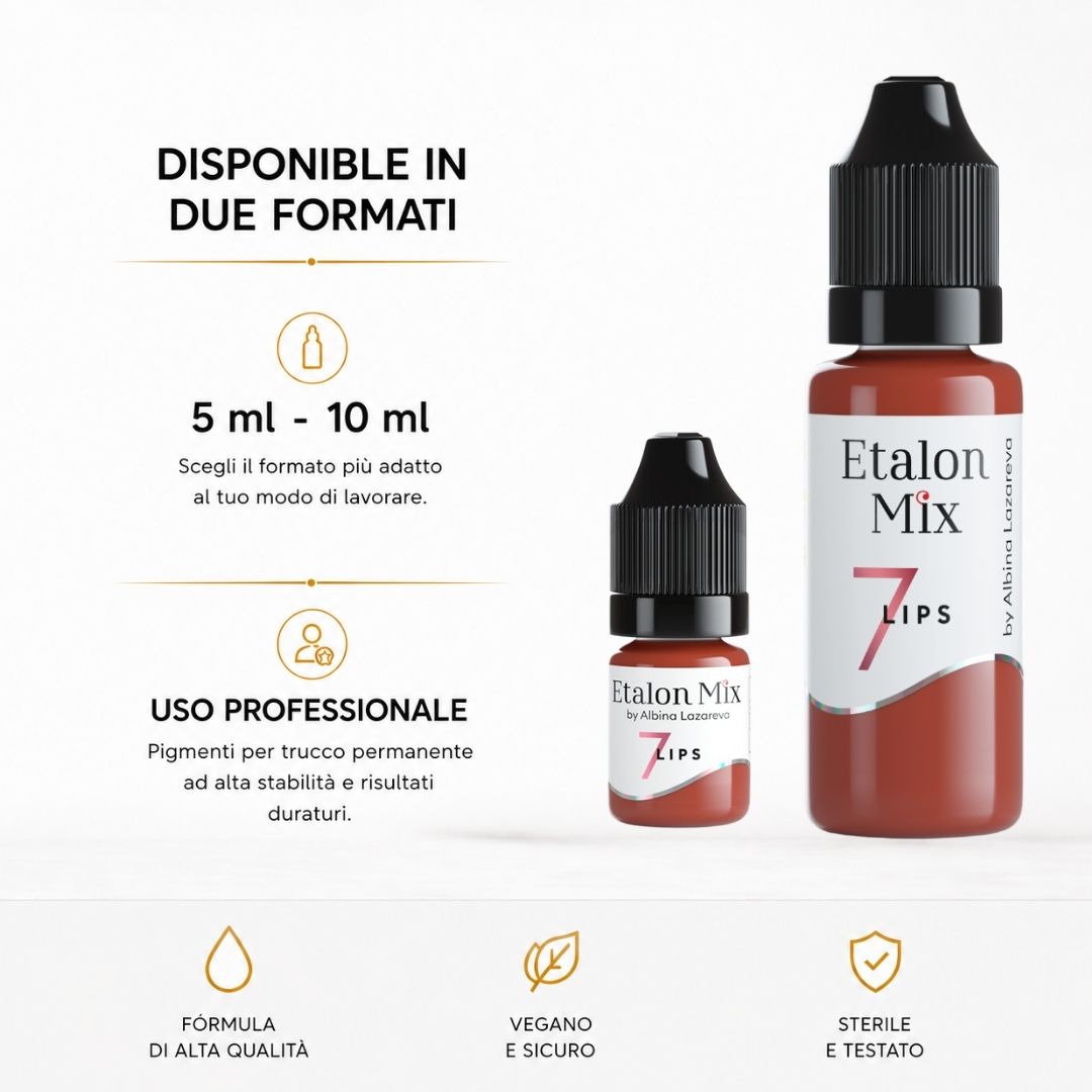 Etalon Mix 7 Lips nei formati 5 e 10 ml.