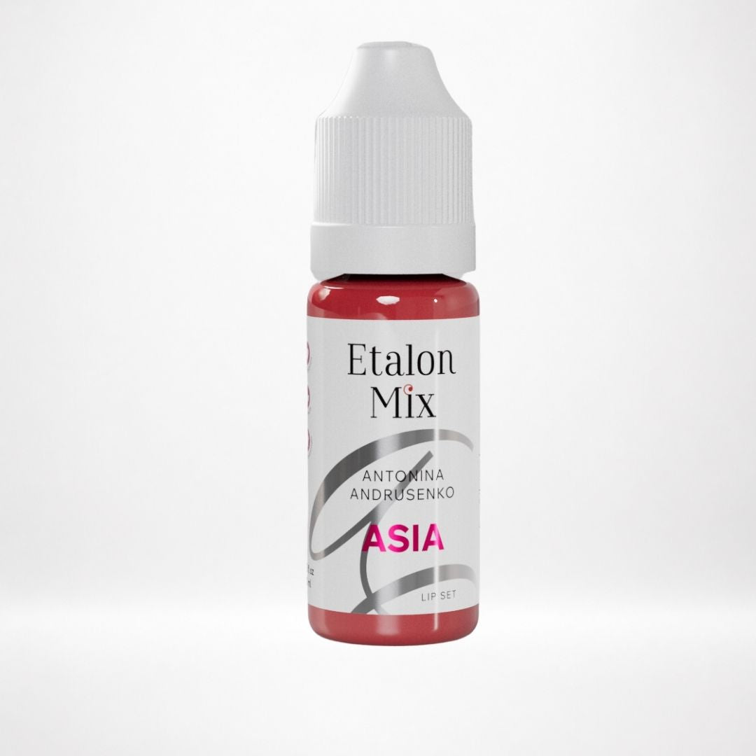 Flacone Etalon Mix Asia pigmento PMU labbra Lip Set

