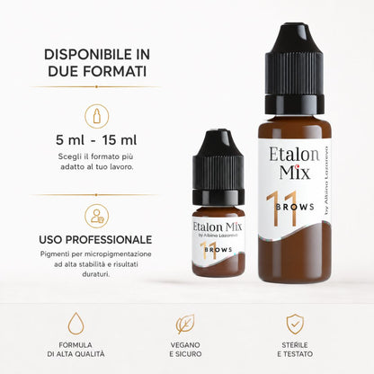 Etalon Mix Espresso N°11 disponibile nei formati 5 ml e 15 ml