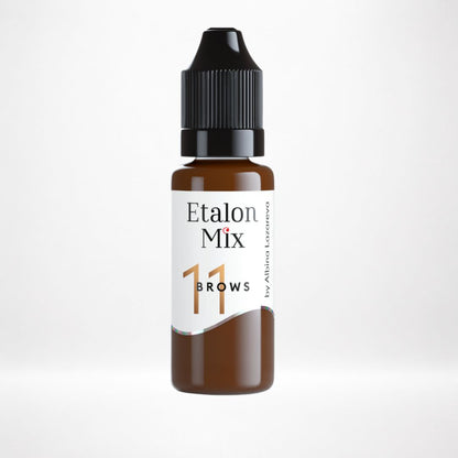 Flacone Etalon Mix Espresso N°11 pigmento PMU sopracciglia
