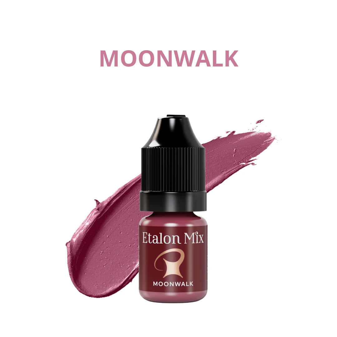 Etalon Mix Favor Moonwalk PMU Lippenpigment – Flakon und Farbmuster