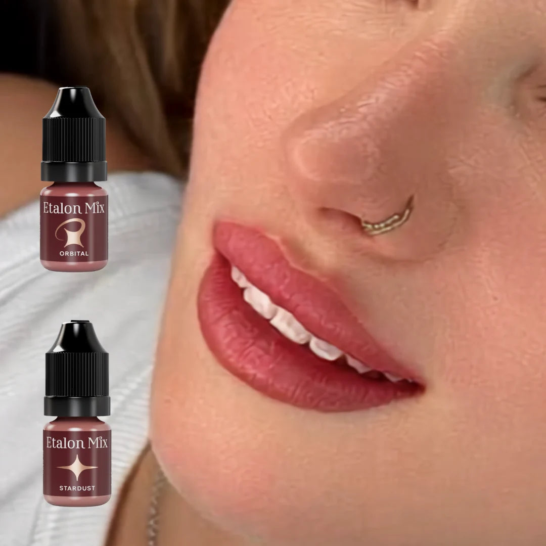 Etalon Mix Favor Orbital pigmento PMU labbra – esempio di trattamento