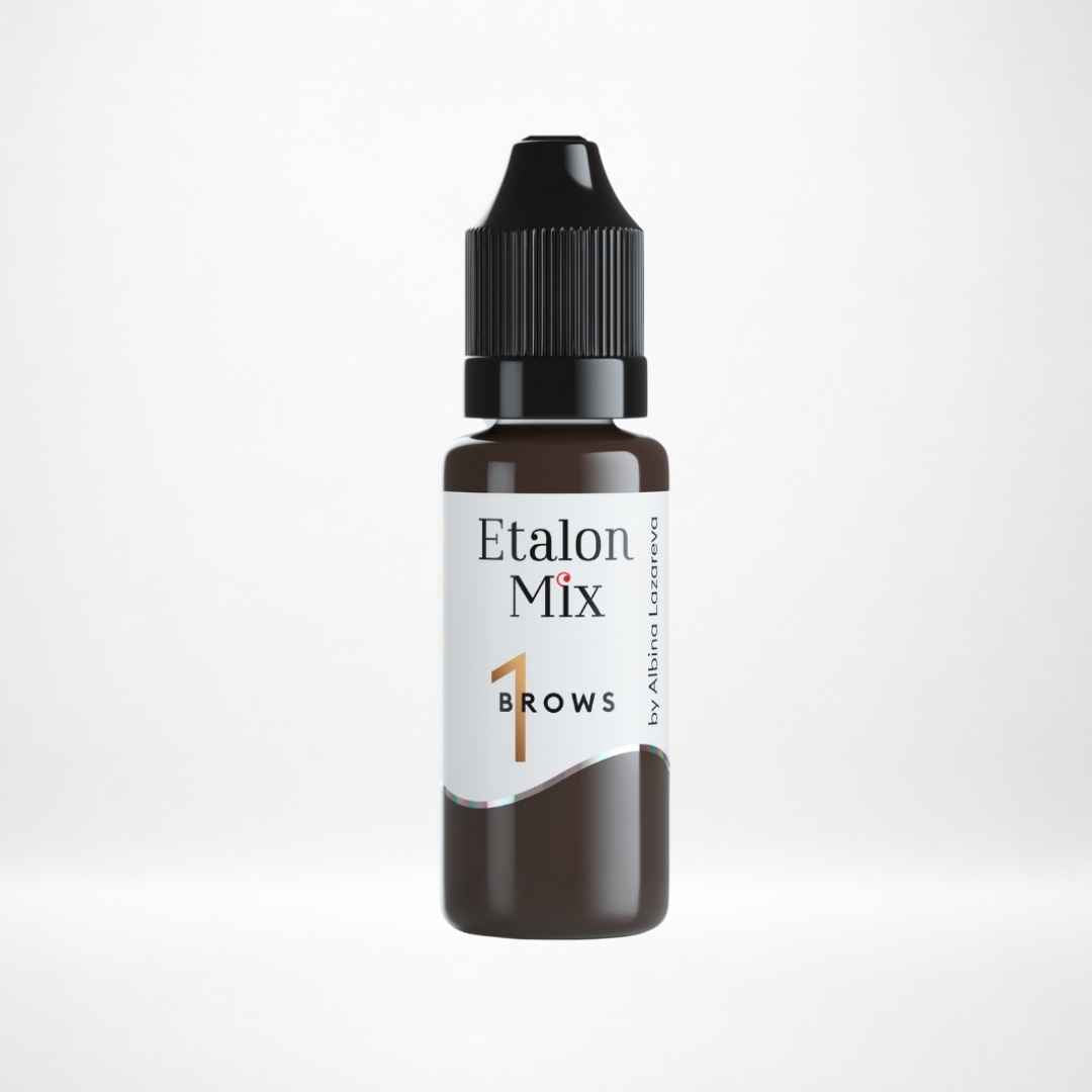 Etalon Mix Hazelnut N°1 – Flakon des PMU Augenbrauenpigments
