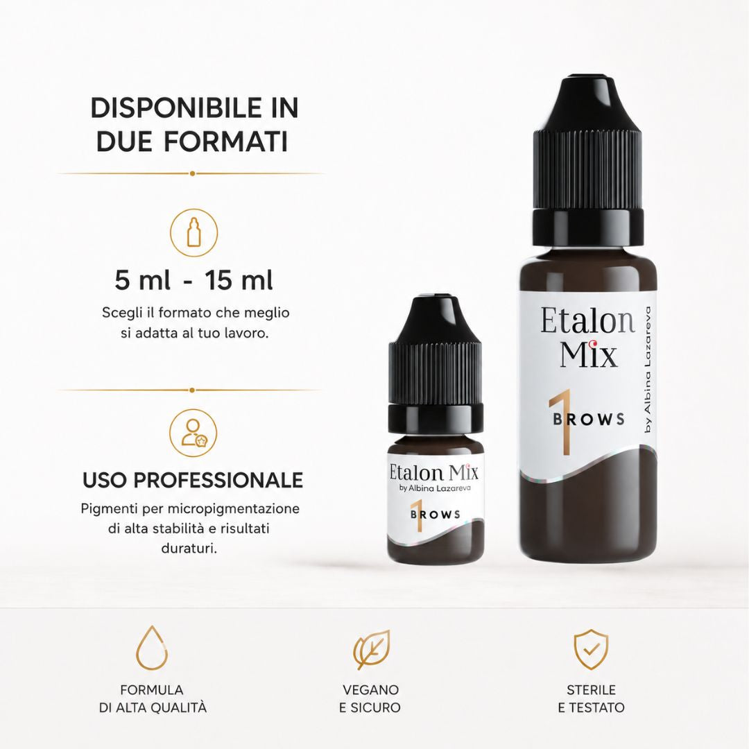 Etalon Mix Hazelnut N°1 disponibile nei formati 5 ml e 15 ml
