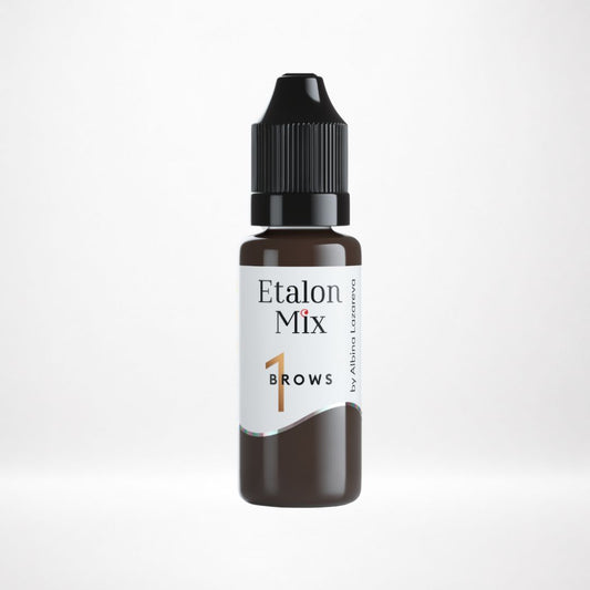 Flacone Etalon Mix Hazelnut N°1 pigmento PMU sopracciglia
