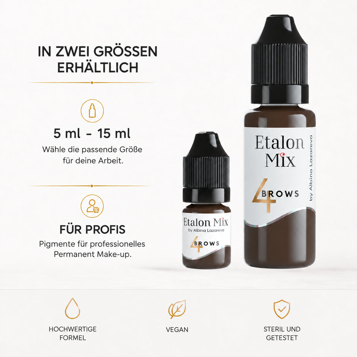 Etalon Mix Light Brown N°4 – Größen 5 ml und 15 ml