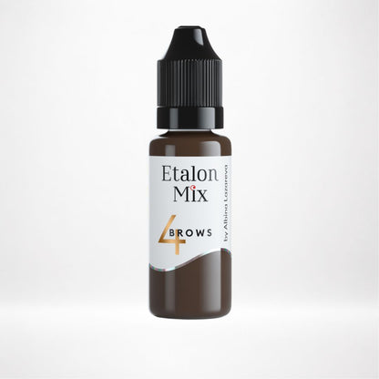 Flacone Etalon Mix Light Brown N°4 pigmento PMU sopracciglia