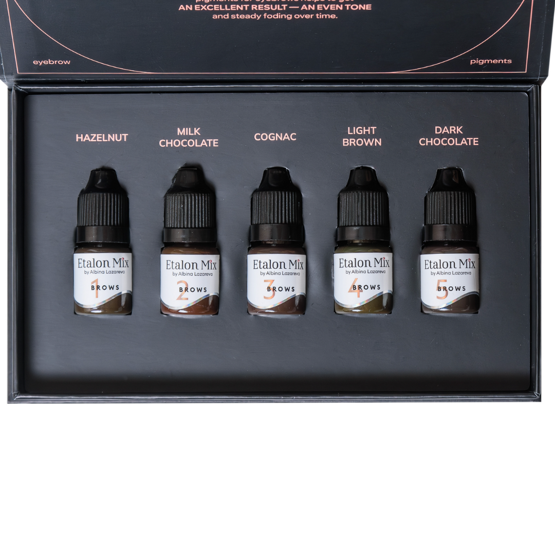 Etalon Mix Set Pigmenti Sopracciglia Ibridi Flacone 5 ml.
