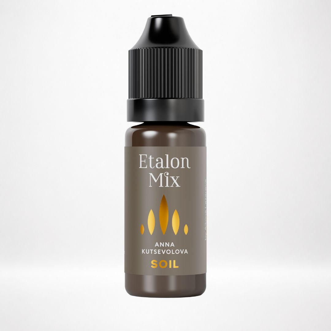 Flacone Etalon Mix Soil pigmento PMU sopracciglia 10 ml
