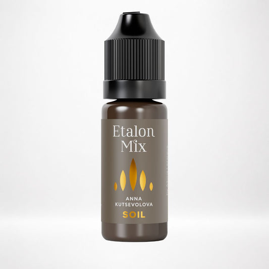 Flacone Etalon Mix Soil pigmento PMU sopracciglia 10 ml
