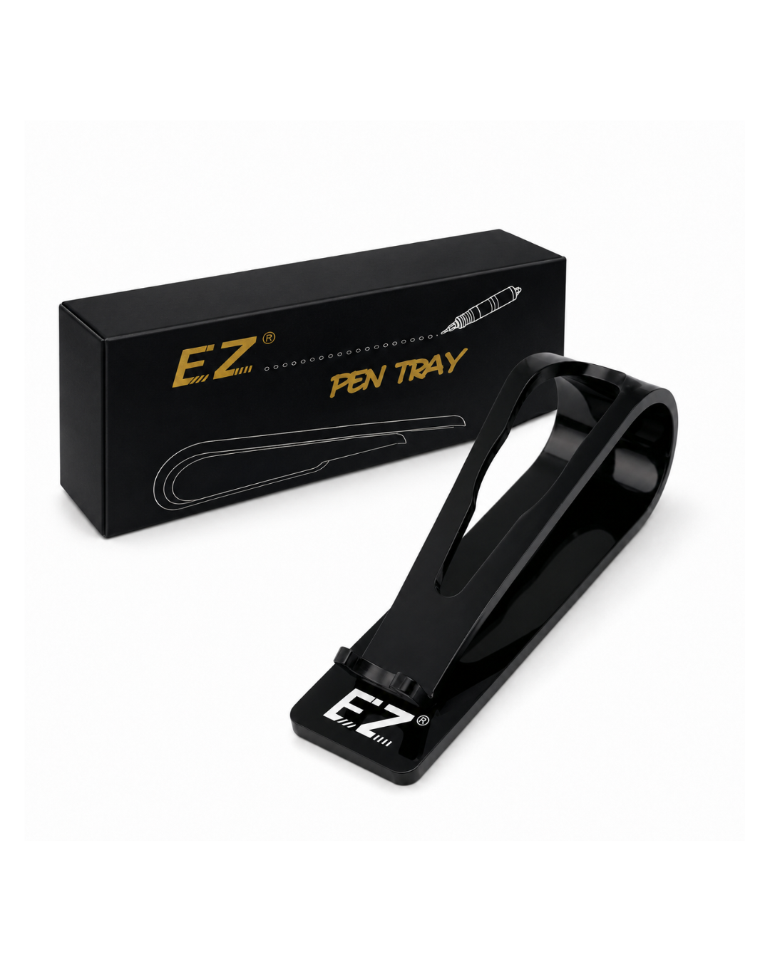 EZ Pen Tray supporto porta manipolo PMU nero con confezione originale per pen machine rotative
