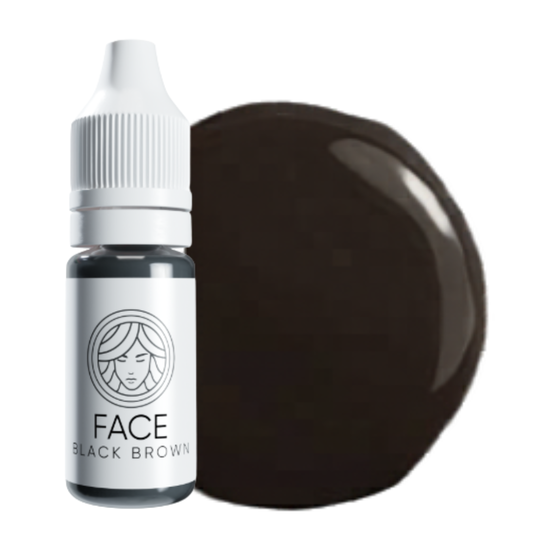 FACE Black Brown – swatch colore