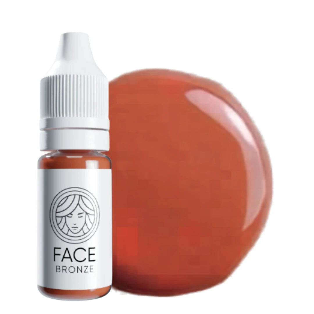 FACE Bronze: flacone e campione colore