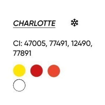INCI pigmento PMU labbra FACE Charlotte composizione CI 47005 CI 77491 CI 12490 CI 77891 sottotono freddo per micropigmentazione labbra