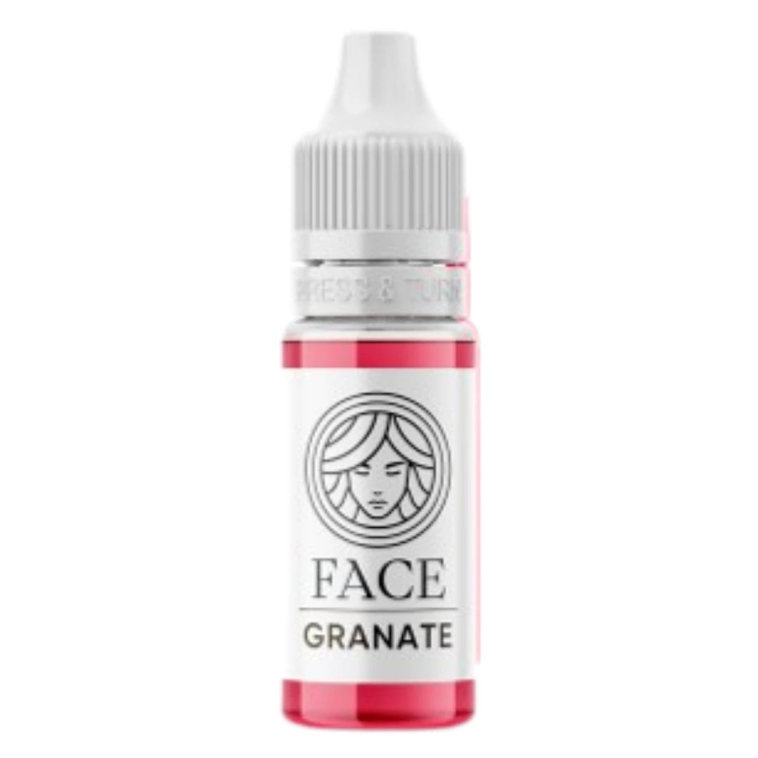 FACE Granate - Kühles, tiefrotes Hybrid-Lippenpigment für PMU