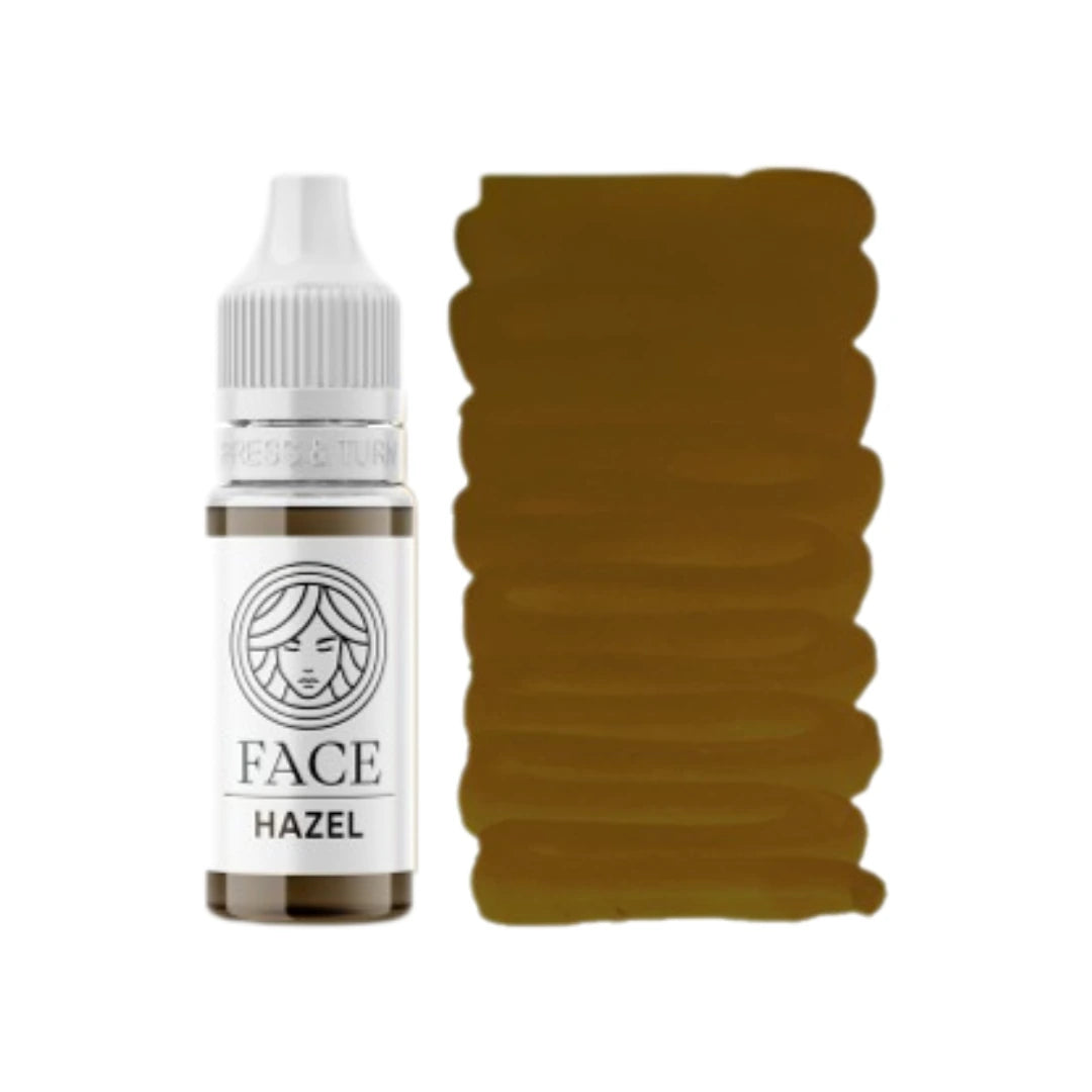 FACE Hazel: flacone e campione colore