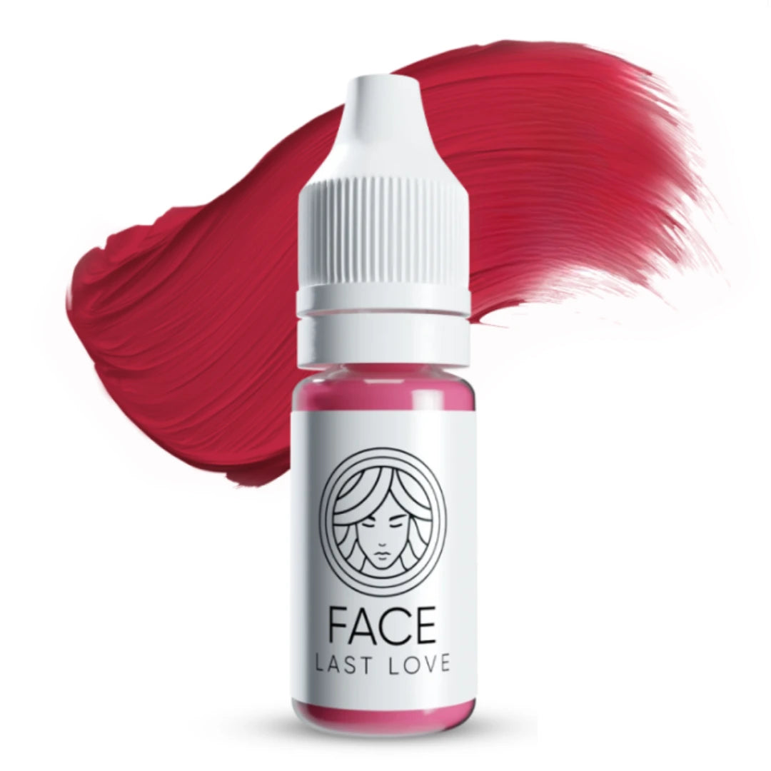 FACE Last Love – Hybrider PMU-Lippenpigment, helles warmes Rot-Nude