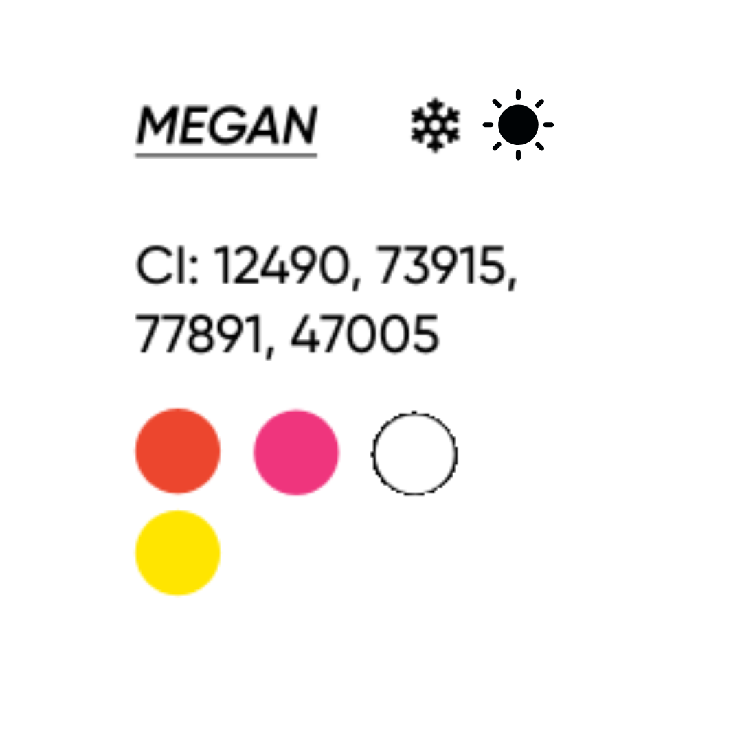 INCI pigmento PMU labbra FACE Megan composizione CI 12490 73915 77891 47005 sottotono neutro temperatura colore micropigmentazione