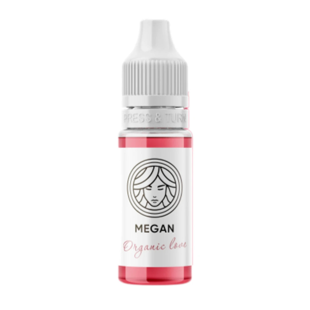 FACE Megan - Neutrales, gesättigtes rot-rosa Hybrid-PMU-Lippenpigment