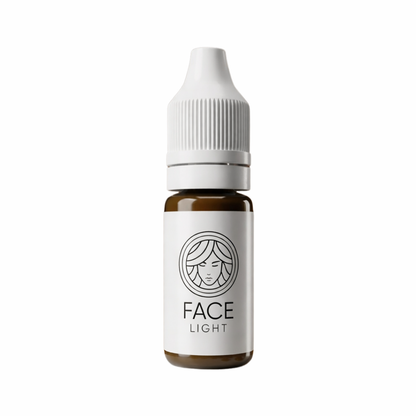FACE Mineral LIGHT pigmento PMU sopracciglia marrone chiaro neutro base gialla 6 ml conforme REACH