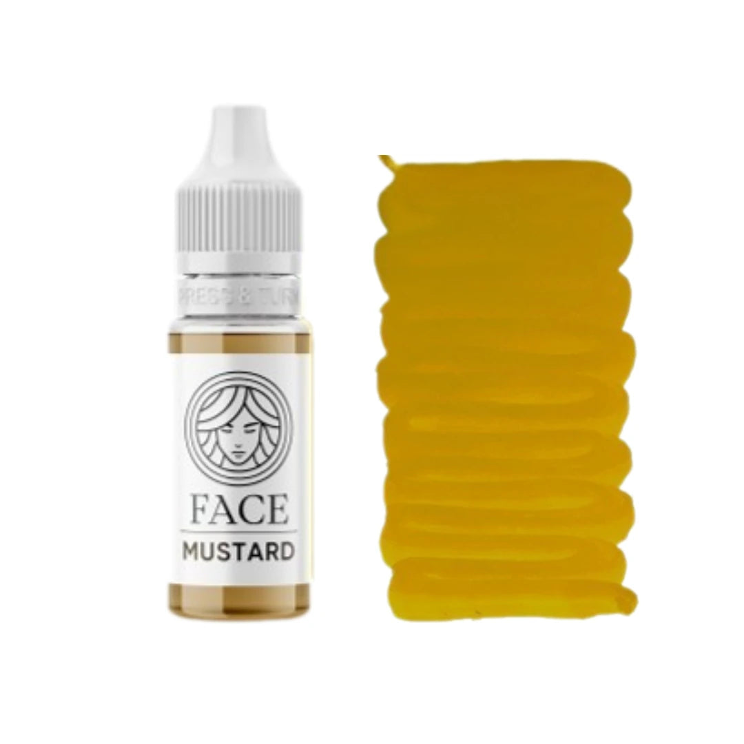 FACE Mustard - Warmer gelber Hybrid-PMU-Korrektur-Pigment