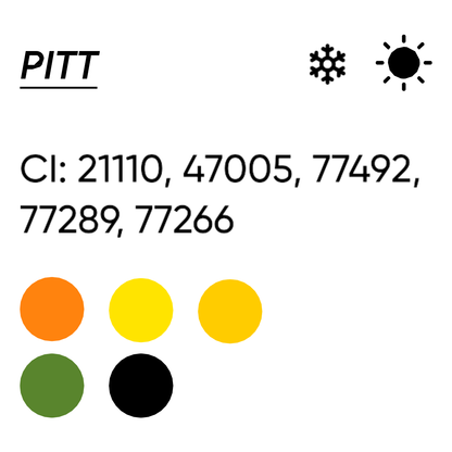 FACE Pitt – INCI e Color Index