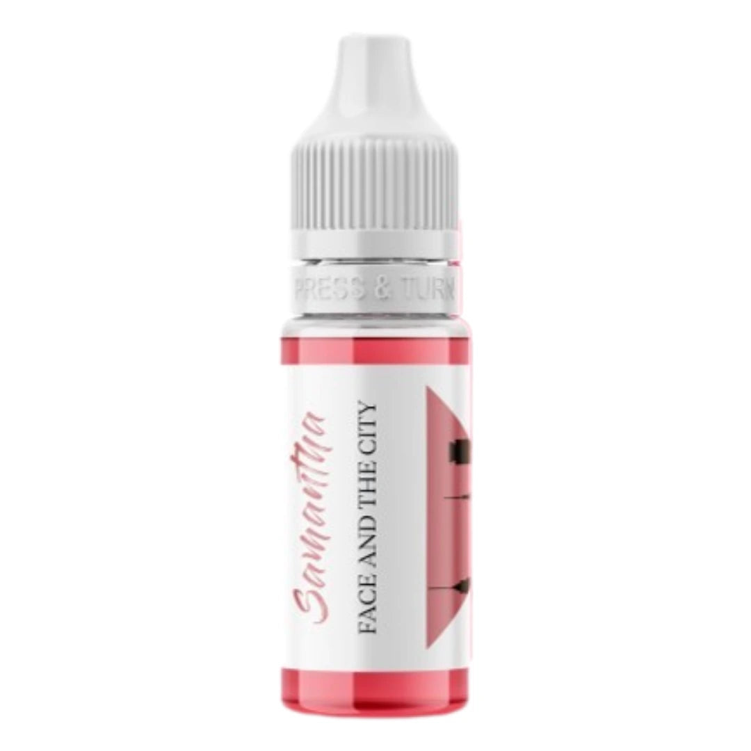FACE Samantha - Hybrides PMU-Lippenpigment, helles warmes Nude-Rosa