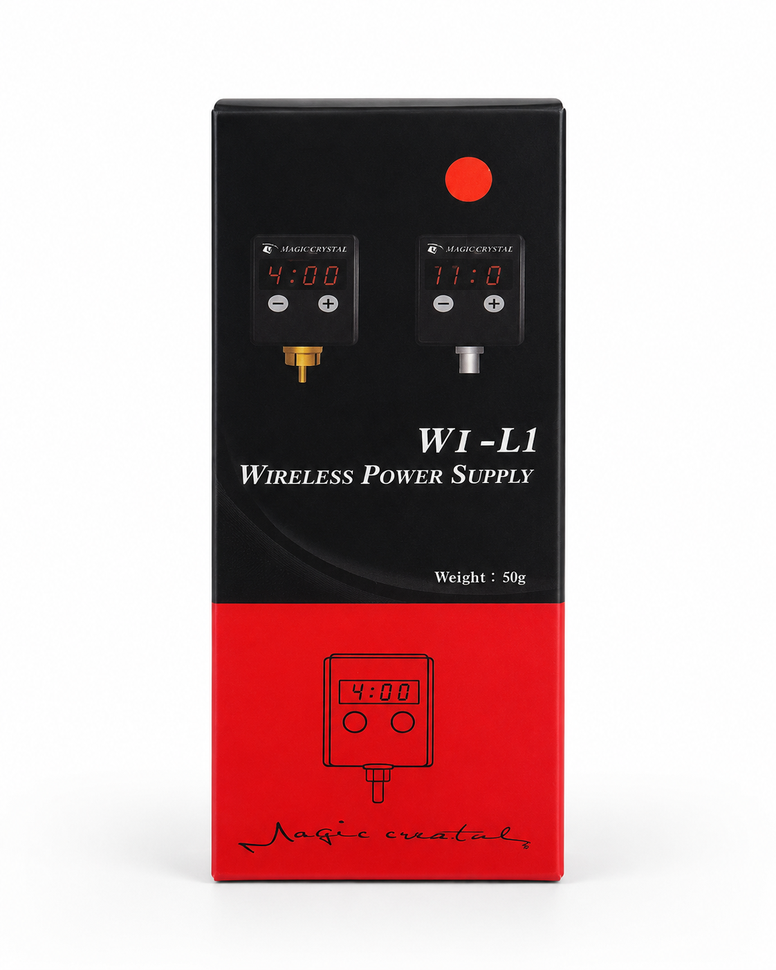 Magic Creator W1-L1 alimentatore wireless per macchinette PMU e tattoo nella confezione originale
