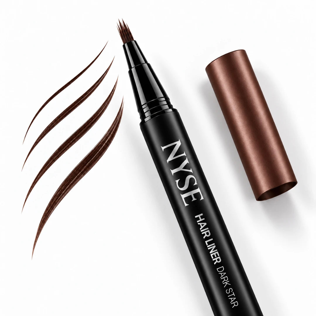 NYSE Hair Liner Augenbrauenstift Star Dark – Applikator und Textur