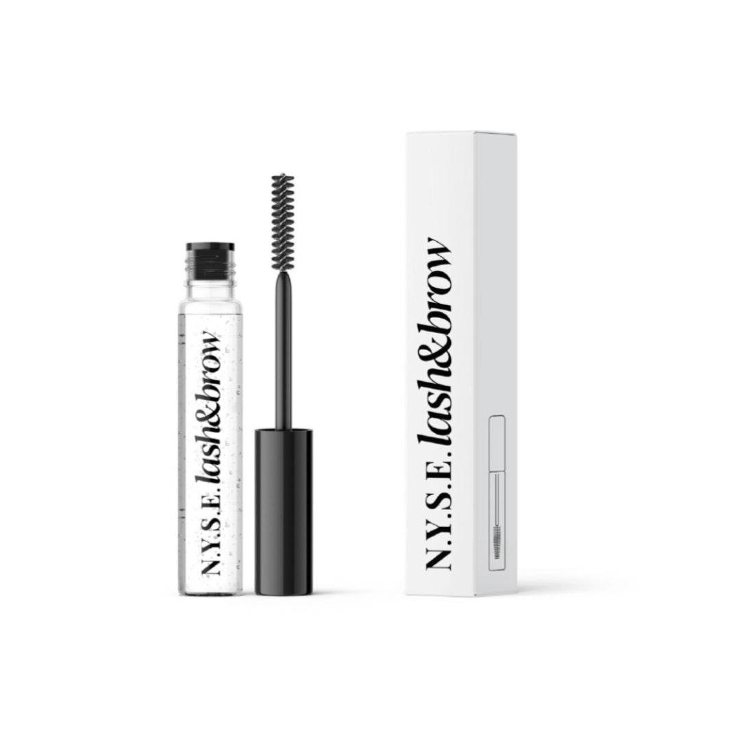 NYSE Kit Intense Eyes - Schwarz, Gel für Wimpern & Augenbrauen, wasserbasierte Mascara
