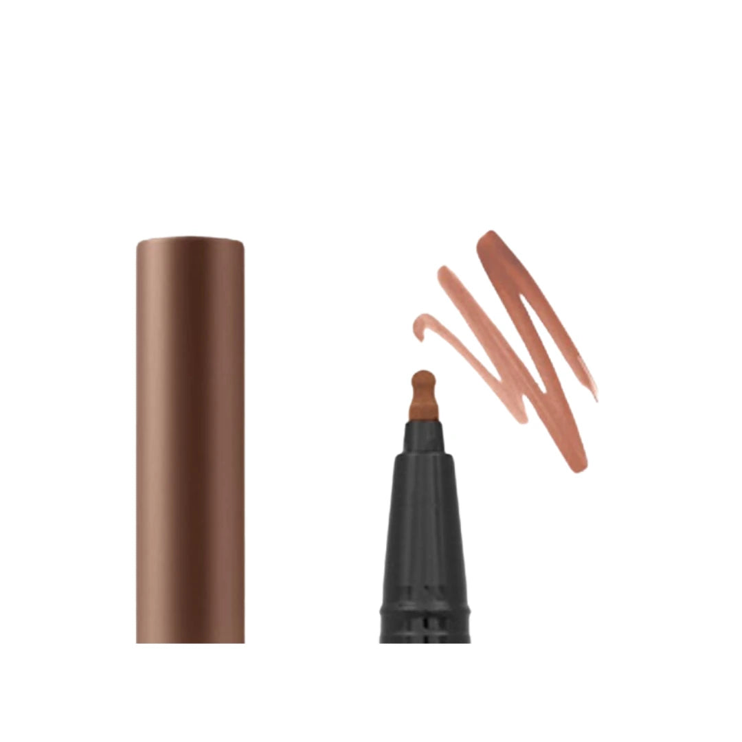 NYSE Lip Pen Liner pennarello contorno labbra Nude – applicatore e texture