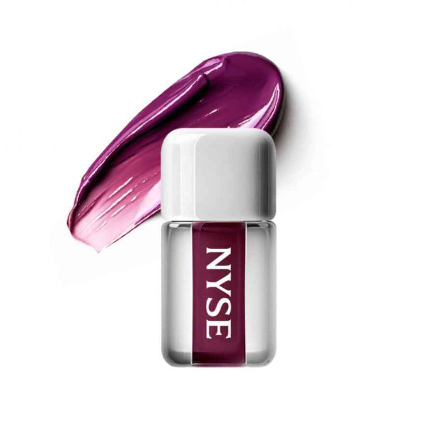 NYSE Lip Tints Lippenfarbe LT01 Deep Berry – Flakon und Farbton