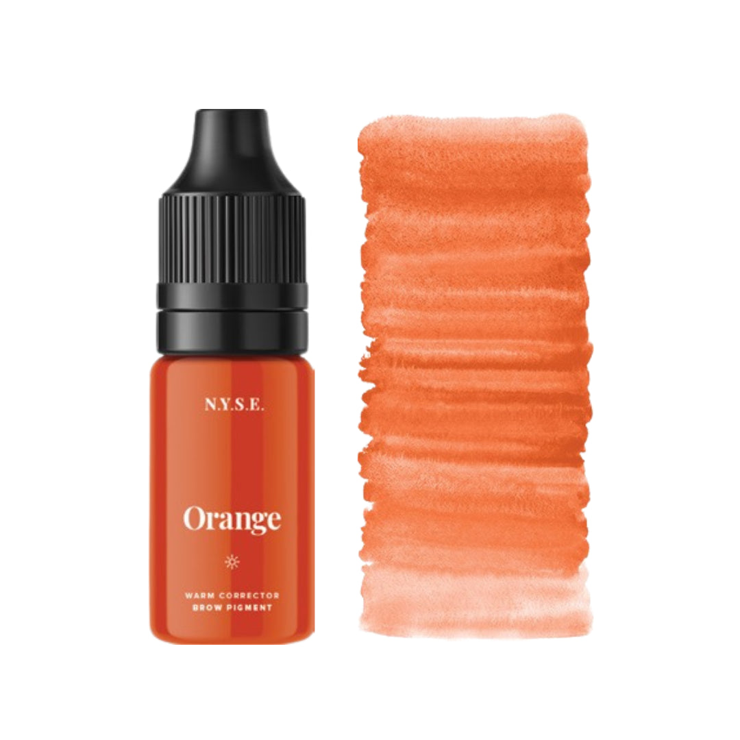 NYSE Orange – Organisches, warmes oranges PMU-Korrekturpigment
