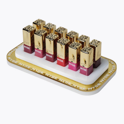 Set NYSE Gold by Alena Pestova – 12 Pigmenti Ibridi PMU Labbra e Sopracciglia