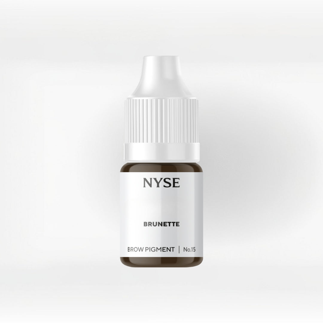NYSE Nr. 15 Brunette – Mineralisches PMU-Augenbrauenpigment Intensiv Braun
