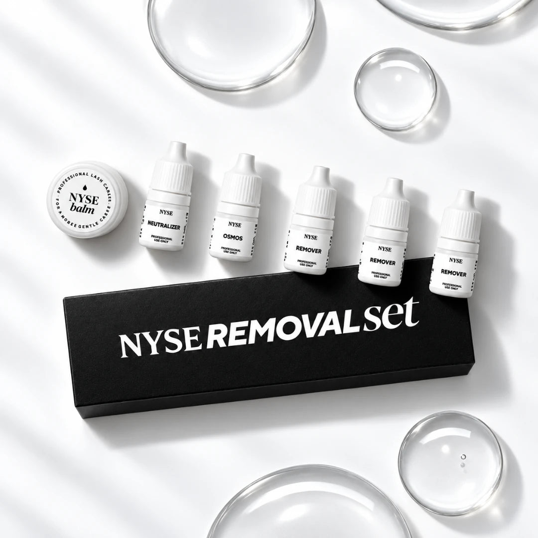NYSE Remover Mini Set, prodotti e confezione nera NYSE Removal Set