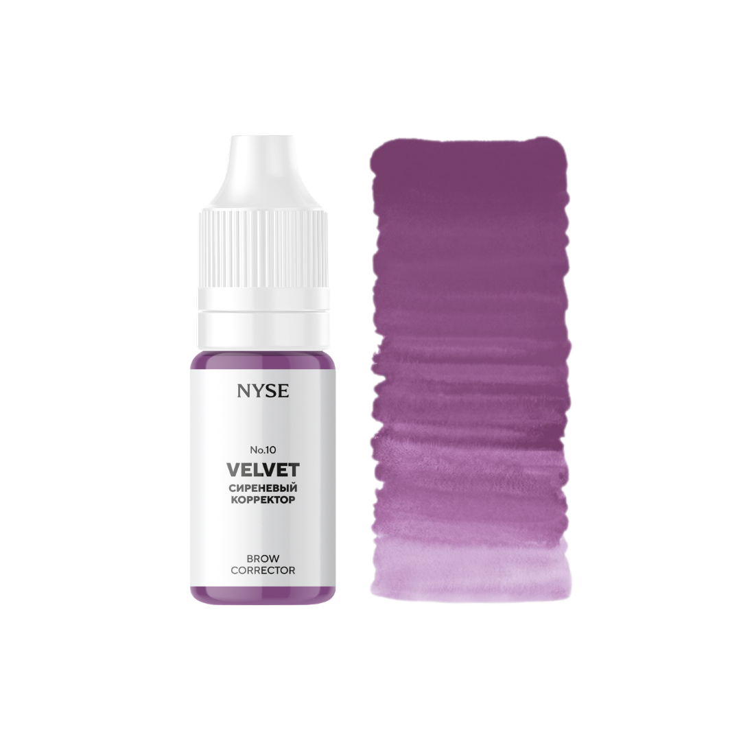 NYSE N°10 Velvet – schema di correzione