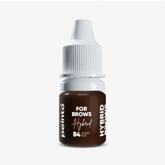 Flacone Peinto B4 Chestnut, pigmento ibrido PMU per sopracciglia.