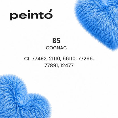 Color Index del pigmento PMU sopracciglia Peinto B5 Cognac