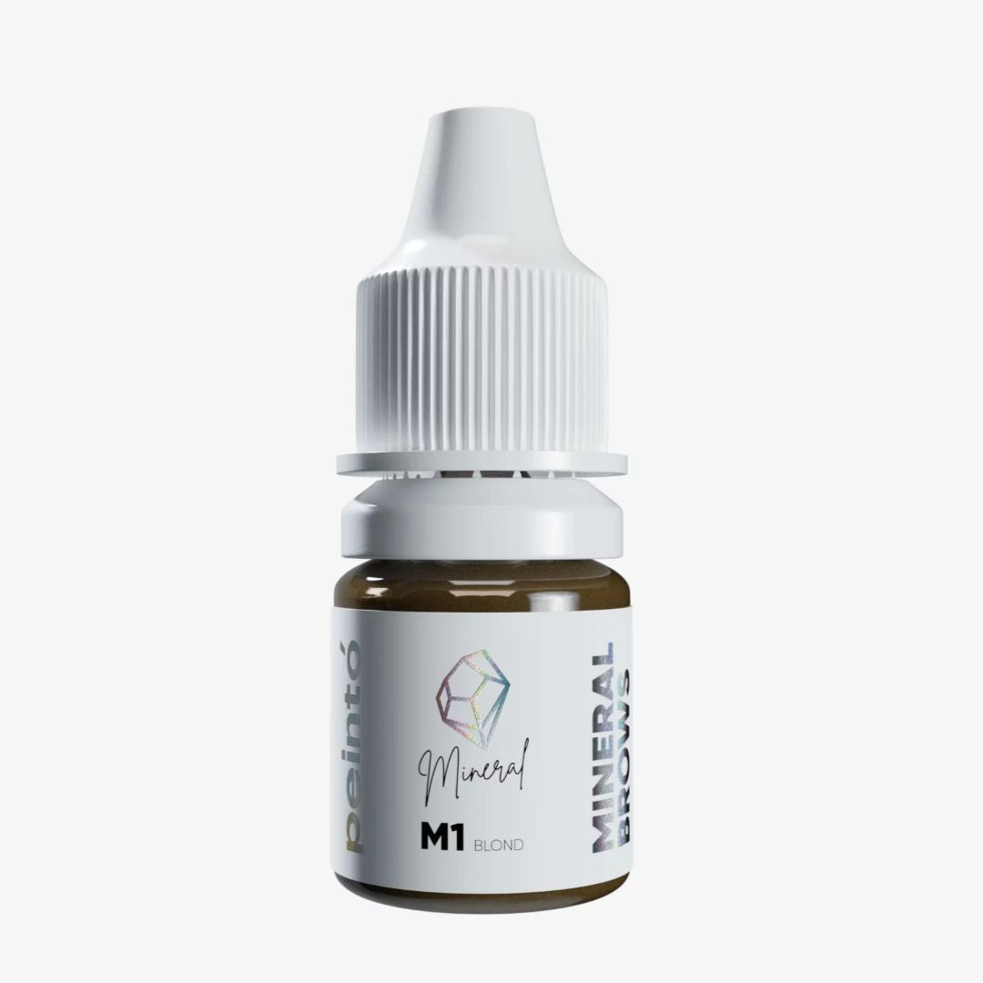 Pigmento PMU per sopracciglia Peinto Blond 5 ml biondo chiaro caldo con packaging professionale originale